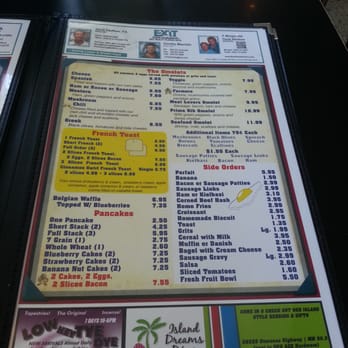 Florida Keys Cafe - Pg 2 if breakfast menu - Breakfast & Brunch Near Me - Big Pine Key, Florida Florida Keys Cafe - Pg 2 if breakfast menu - Breakfast & Brunch Near Me - Big Pine Key, Florida