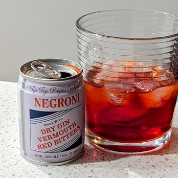 Bottom's Up Wine & Spirits - August 12, 2022; Tip Top Negroni ($6). - Beer, Wine & Spirits Near Me - Brooklyn, New York Bottom's Up Wine & Spirits - August 12, 2022; Tip Top Negroni ($6). - Beer, Wine & Spirits Near Me - Brooklyn, New York