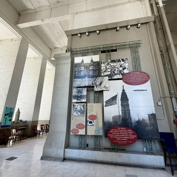 City Hall - Midway stop - about to ascend the tower in an elevator - Landmarks & Historical Buildings Near Me - Philadelphia, Pennsylvania City Hall - Midway stop - about to ascend the tower in an elevator - Landmarks & Historical Buildings Near Me - Philadelphia, Pennsylvania