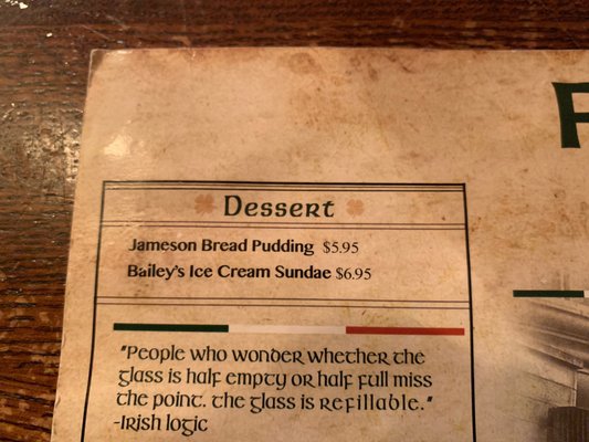 Menu photo 6 Flanagan's Irish Pub Grand Rapids, MI Menu photo 6 Flanagan's Irish Pub Grand Rapids, MI
