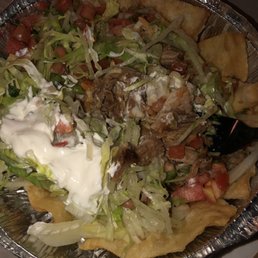 Taco salad bowl. I've gotten this 2 days in a row. That's how good it is! Taco salad bowl. I've gotten this 2 days in a row. That's how good it is!