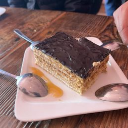 Chocolate honey cake