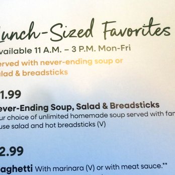 Olive Garden Italian Restaurant - The lunch deal - Italian Near Me - Murray, Utah Olive Garden Italian Restaurant - The lunch deal - Italian Near Me - Murray, Utah