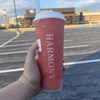 Harmony Tea Shoppe - Strawberry smoothie - Bubble Tea Near Me - Indianapolis, Indiana Harmony Tea Shoppe - Strawberry smoothie - Bubble Tea Near Me - Indianapolis, Indiana