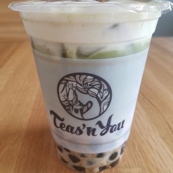 Teas'n You - horchata matcha milk tea with boba - Bubble Tea Near Me - Vienna, Virginia