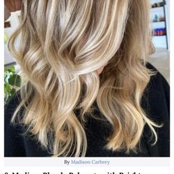 Bellezza Salon and Boutique - PIC-1 of what I WANTED my hair done like