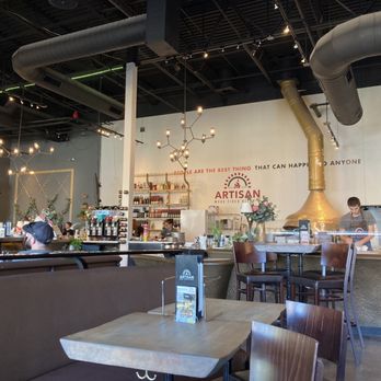 Artisan Wood Fired Kitchen - Open Interior - Pizza Near Me - Rogers, Arkansas Artisan Wood Fired Kitchen - Open Interior - Pizza Near Me - Rogers, Arkansas