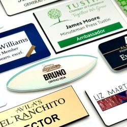 Tag UR It - Full Color Plastic Name Tags