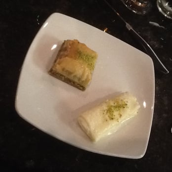 Phoenician Taverna - Homemade baklava and cheese crepe. The latter is very interesting and isn't on the menu. - Mediterranean Near Me - Mason, Ohio Phoenician Taverna - Homemade baklava and cheese crepe. The latter is very interesting and isn't on the menu. - Mediterranean Near Me - Mason, Ohio
