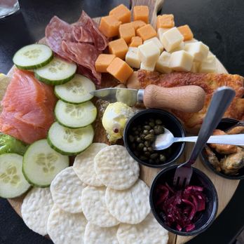 OystHERS Raw Bar & Bubbly - Salomon board - Live/Raw Food Near Me - Bath, Maine OystHERS Raw Bar & Bubbly - Salomon board - Live/Raw Food Near Me - Bath, Maine
