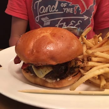 Corner Restaurant - Burger. Medium had pink in the patty. - Bars Near Me - Austin, Texas Corner Restaurant - Burger. Medium had pink in the patty. - Bars Near Me - Austin, Texas