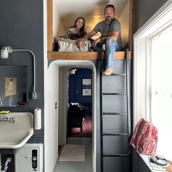 The Lincoln Marfa - "Kyle Krow's Nest" - just off the kitchen in Unit 4 - Hotels Near Me - Marfa, Texas
