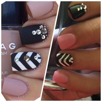 Creative Design - I chose a brighter pink, but I think it was close enough. I am very satisfied with the great job the young gentlemen did - Nail Salons Near Me - Vista, California Creative Design - I chose a brighter pink, but I think it was close enough. I am very satisfied with the great job the young gentlemen did - Nail Salons Near Me - Vista, California