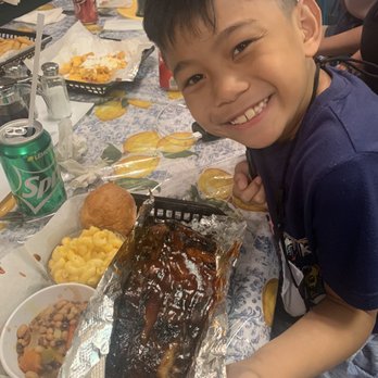 Betty’s - Someone loved his rib dinner and sides (Mac n cheese and black eyed peas/rice). - Soul Food Near Me - Niagara Falls, New York Betty’s - Someone loved his rib dinner and sides (Mac n cheese and black eyed peas/rice). - Soul Food Near Me - Niagara Falls, New York