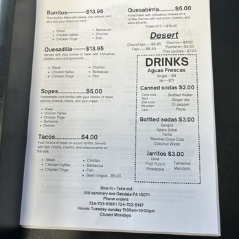El Marro - Mexican Near Me - Oakdale, Pennsylvania