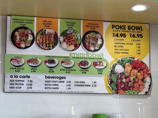 Menu photo 1 Ahipoki - Riverside Riverside, CA