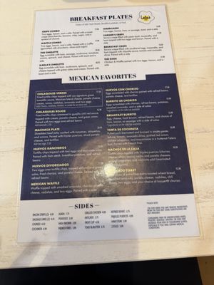 Menu photo 2 Lala's Waffles Crepes Shakes Indio, CA Menu photo 2 Lala's Waffles Crepes Shakes Indio, CA
