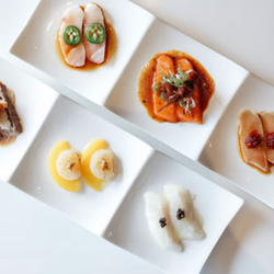 Oystra Sushi & Kitchen - Omakase, Course Menu (The customer leaves it up to the chef to serve seasonal specialties)