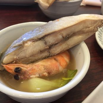 Miles Bistro - Sinigang Pampano with Shrimp - Filipino Near Me - Milpitas, California Miles Bistro - Sinigang Pampano with Shrimp - Filipino Near Me - Milpitas, California