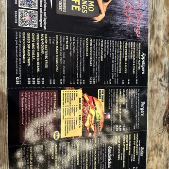 Alamo Springs Cafe - Menu - Burgers Near Me - Fredericksburg, Texas