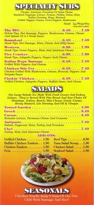 Menu photo 3 Ed and Murphy's 501 Pizza Londonderry, NH