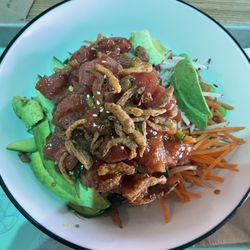 Daikon Asian Kitchen - Sunseeker Resort - Poke Bowl...Yum!