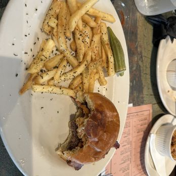 Lula and Sadie’s - rosemary fries, pimento burger - Southern Near Me - Durham, North Carolina
