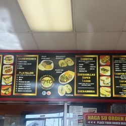 Food menu