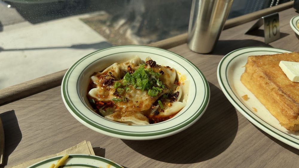 Food from Liu’s Cafe