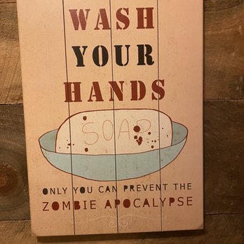 Park Avenue Grill - Funny sign in the rest room - Breakfast & Brunch Near Me - Amityville, New York