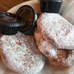 Homemade beignets