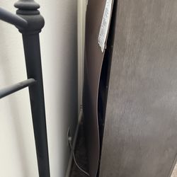 Al Corrente Furniture Repair - Before: broken and warped backing