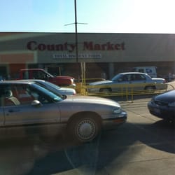 County Market - To lazy to get out again. Picture taken from inside