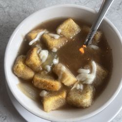 Spring Garden Restaurant - French onion soup