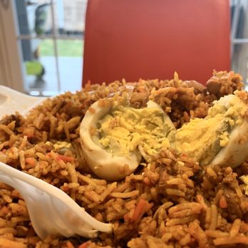 Bavu Villas - Chicken biryani egg UNintact, soooo good - Sri Lankan Near Me - Toronto, Ontario