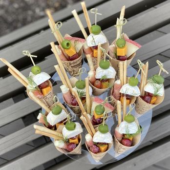 EZPZ Gatherings - charcuterie cones - Caterers Near Me EZPZ Gatherings - charcuterie cones - Caterers Near Me