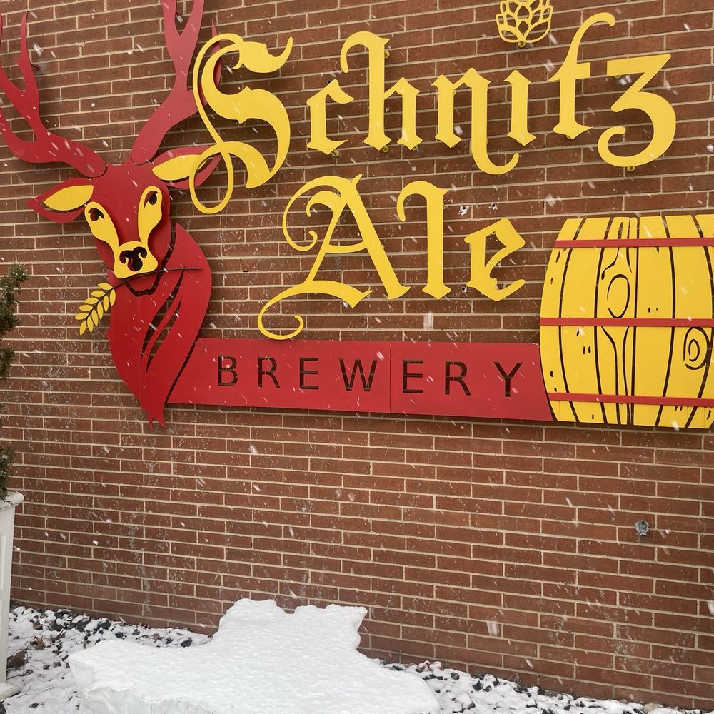 Schnitz Ale Brewery - Signage by front door. - Breweries Near Me - Parma, Ohio Schnitz Ale Brewery - Signage by front door. - Breweries Near Me - Parma, Ohio