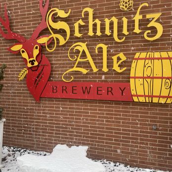 Schnitz Ale Brewery - Signage by front door. - Breweries Near Me - Parma, Ohio