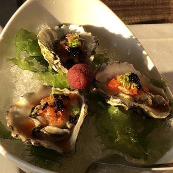 Red Lotus - Kumamoto oysters - Asian Fusion Near Me - Shelton, Connecticut Red Lotus - Kumamoto oysters - Asian Fusion Near Me - Shelton, Connecticut