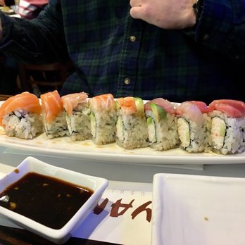 Yanagi Sushi - Rainbow roll - Sushi Bars Near Me - Paso Robles, California Yanagi Sushi - Rainbow roll - Sushi Bars Near Me - Paso Robles, California