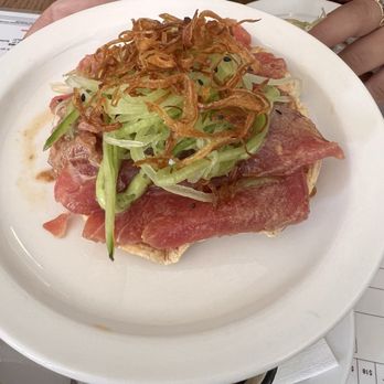 La Corriente La Jolla - Ahi Tuna Tostada - Seafood Near Me - San Diego, California