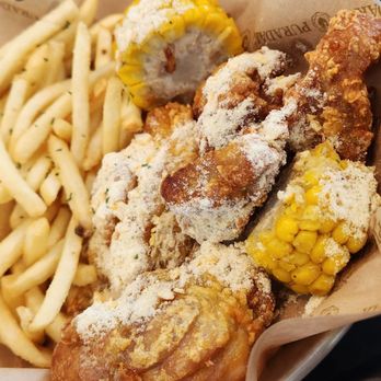 Puradak - Corn so amazing + fries - Chicken Wings Near Me - Buena Park, California Puradak - Corn so amazing + fries - Chicken Wings Near Me - Buena Park, California