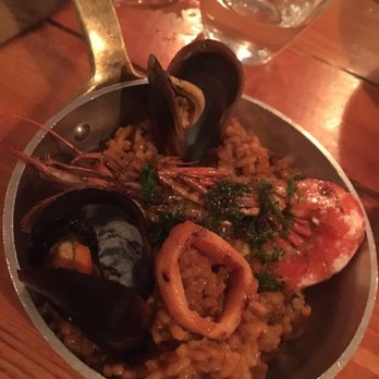 Sensi - Seafood paella - Tapas/Small Plates Near Me - Barcelona, B