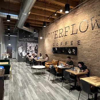 Overflow Coffee - Inside the coffee shop - Coffee & Tea Near Me - Chicago, Illinois Overflow Coffee - Inside the coffee shop - Coffee & Tea Near Me - Chicago, Illinois