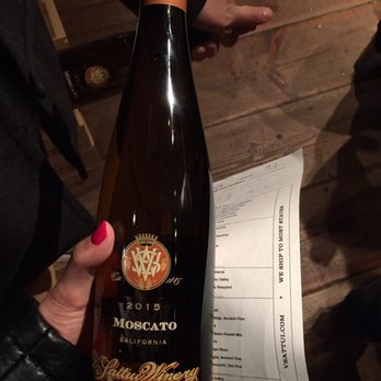 V Sattui Winery - Moscato- fancy soda for adults - Wineries Near Me - Saint Helena, California