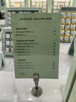 Menu photo 1 Prada Caffe In Harrods London, XGL Menu photo 1 Prada Caffe In Harrods London, XGL