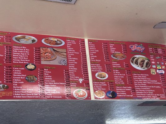 Menu photo 1 Frey's Mexican Food Kingman, AZ Menu photo 1 Frey's Mexican Food Kingman, AZ