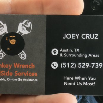 Monkey Wrench Roadside Services - Call today for the best Roadside Assistance in Austin! - Keys & Locksmiths Near Me Monkey Wrench Roadside Services - Call today for the best Roadside Assistance in Austin! - Keys & Locksmiths Near Me