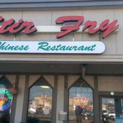 Stir Fry Chinese Restaurant - The storefront.
