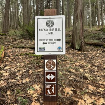 Deer Creek Tribute Trail - Jordan St (left side) is super fast, Providence Mile Rd (right side) is longer - Hiking Near Me - Nevada City, California